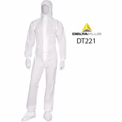 Découvrez la combinaison Delta Plus en Deltatek® 6000, idéale pour les professionnels du BTP et de l'industrie légère. Dispon ...