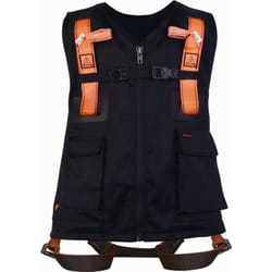 Delta Plus - harnais gilet 2 points d'accrochage (dorsal/sternal) taille l - HAR12GILNOGT