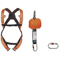 Delta Plus - Kit antichute ELARA140GT vertical 2,50m taille s/m/l orange