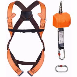 Le Kit antichute Delta Plus Vertical & Horizontal 2,50 m - ELARA140XX est un équipement essentiel pour sécuriser vos travaux  ...