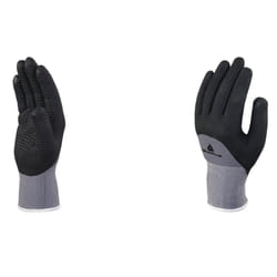 Delta Plus VE729 Gants d'atelier Noir, Gris Mousse de nitrile, Polyamide, Polyuréthane, Spandex 1 pièce(s)