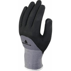 Delta Plus - gant tricot 100% polyamide spandex® paume enduite nitrile/pu - jauge 15 - VE729NO0 T10