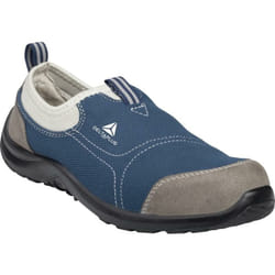 CHAUSSURES BASSES POLYESTER COTON S1P SRC DELTA PLUS MIAMI Gris-Bleu Marine - MIAMISPGB0 43