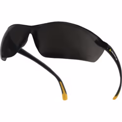 Lunettes de protection Delta Plus Meia Smoke AR- UV400; noir
