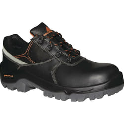 Delta - chaussure basse cuir plus croupon pigmente noir phocea S3 src - PHOCES3NO0 42