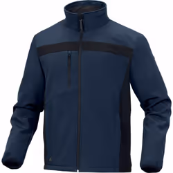 Découvrez la VESTE DE TRAVAIL SOFTSHELL BLEU MARINE de DELTA PLUS, un vêtement alliant style et fonctionnalité pour un confor ...