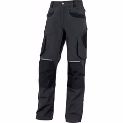 Découvrez le pantalon de travail Delta Plus Mach Originals en coton/élasthanne gris, un équipement essentiel pour les profess ...