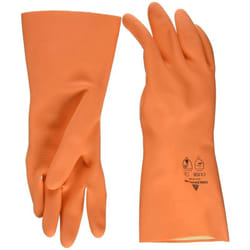 Delta Plus - gants latex lourd - 30 cm - DPVE450OR00 T8