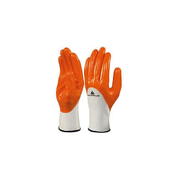 Delta Plus - gants jardin polyester/nitrile taille 7 orange DPVE715OR07