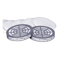 Delta Plus - Kit de 6 pré-filtres P2 et 2 adaptateurs pour demi-masque série M6000 jupiter M6000EPREP2R