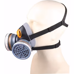 Le Demi-masque DELTA PLUS M6400 SPRAY bi filtre est un équipement de protection individuelle incontournable pour les professi ...