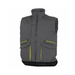 Delta Plus - Gilet multi poches SIERRA2 gris-vert Taille: m