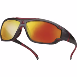 Lunettes polycarbonate 2 en 1 - Branches/élastique interchangeables. Branches bi-matières inclinables. Mousses amovibles. Cha ...