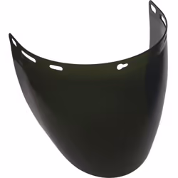 Visière injectée, polycarbonate. Epaisseur 1,9/2,0 mm. Fixation universelle. Adaptable sur porte-visière VISOR HOLDER, VISOR- ...