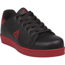Delta Plus - chaussures basses cuir de securite smash noir et rouge S1P hro src -smaslspno 45