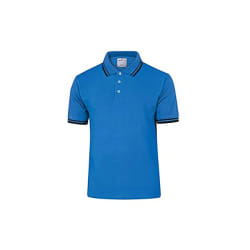 Polo AGRA manches courtes 100 % coton bleu TS - DELTA PLUS - AGRABLPT