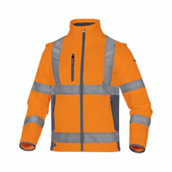 Découvrez la Veste Delta Plus 'Softshell' en polyester et élasthanne, idéale pour les professionnels souhaitant allier confor ...