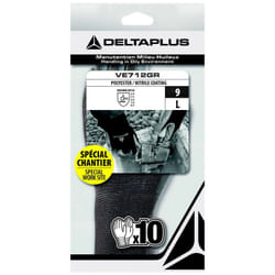Delta Plus - Lot 10 paires de gants manutention spécial Chantier - deltaplus - Taille 9