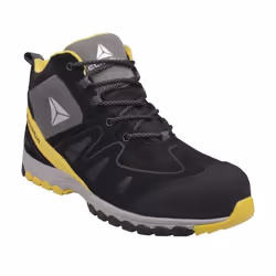 Delta Plus MANHATTAN S3 HRO SRC, Mâle, Adulte, Bottes de sécurité, Noir, Jaune, EUE, 200 J