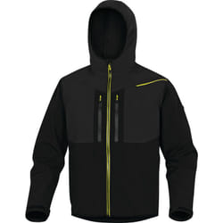 Veste Softshell 3 couches noir/jaune tl Delta Plus HORT2NJGT