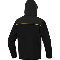 Delta Plus - Veste Mixte Noir/Jaune, Léger, Hydrofuge, Coupe-vent taille xl, Horten 2 ( Prix pour 1 )