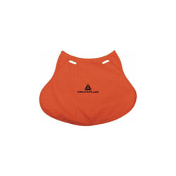 Delta Plus - Protège-nuque pour casque de sécurité Orange en Polyester, Polyuréthane ( Prix pour 1 )