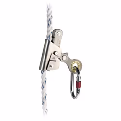 L'Antichute coulissant sur corde ASCORD Ø 14 mm de DELTA PLUS est un dispositif essentiel pour assurer la sécurité des travai ...