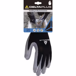 Découvrez les GANTS DELTA PLUS TRICOT POLYESTER / PAUME NITRILE - DPVE712GR0, des gants de protection conçus pour une utilisa ...