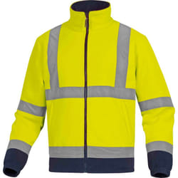 Delta Plus - Veste haute visibilité Bleu marine/Jaune, taille s, Mixte ( Prix pour 1 )