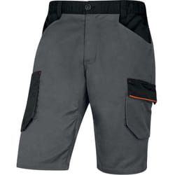 Delta Plus - Bermuda de travail MACH2 V3 multipoches gris/orange T3XL M2BE3GO3X