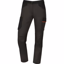 Modèle = Pantalon Genre = Femme Tour de taille impérial = 29/32pouce Tour de taille métrique = L Couleur = Gris/Orange Matéri ...