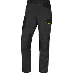 Delta Plus - pantalon de travail MACH2 M2PA3 gris jaune - M2PA3GJ0 42/44 (l)