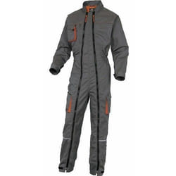 Combinaison de travail à double zips MACH2 V3 gris/orange T2XL - DELTA PLUS - M2CZ3GOXX