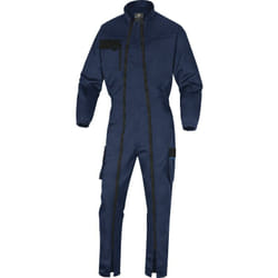 Delta Plus - Combinaison de travail à double zips MACH2 V3 bleu marine/roi T3XL M2CZ3BM3X