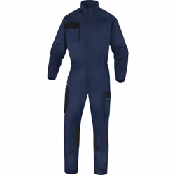 Combinaison de travail multipoches MACH 2 V3 M2CO3 bleu marine/bleu roi TS - DELTA PLUS - M2CO3BMPT