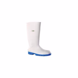 Botte de sécurité PVC et doublure intérieure en coton jersey.Embout acier inoxydable 200 J.Première de propreté en feutre. am ...