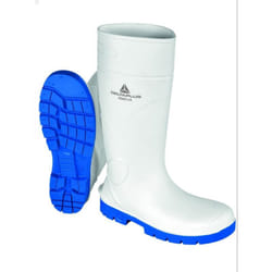 Delta Plus - Botte de sécurité kemis S4 P.41 pvc blanc ci fo a e sr KEMISS4BC41