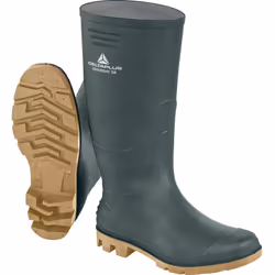Découvrez les bottes de travail Delta Plus en PVC, conçues spécifiquement pour l'agriculture et les espaces verts. Avec leur  ...