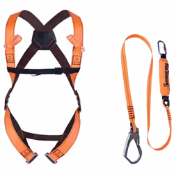 Kit antichute Delta Plus ELARA190V2GT pour échafaudeurs taille S/M/L couleur orange Le Kit antichute Delta Plus ELARA190V2GT  ...