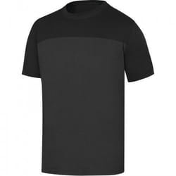 Tee-shirt 100% coton GENOA2 bleu marine/noir TM - DELTA PLUS - GENO2MNTM