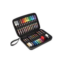 Mallette Posca noire 24 marqueurs assortis