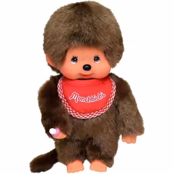 Bandai Monchhichi Garçon Rouge 20 cm