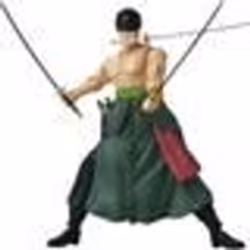 Figurine Anime Heroes - BANDAI - One Piece Zoro Style 3 épées 17 cm - 16 points darticulation