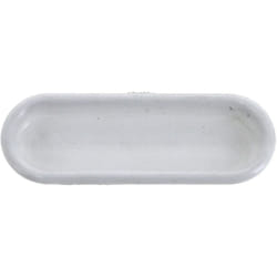 Poignée cuvette plastique blanc 75x23mm pièce - MONIN - 131610