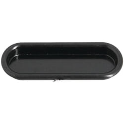 Poignée cuvette plastique noire 75x23mm pièce Monin 131650