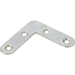 Equerre de cadre bouts ronds 30x30x10mm épaisseur 1,2mm Monin 514620