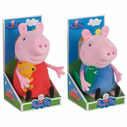 Cijep Peppa Pig - Assortiment Peluche 25 cm