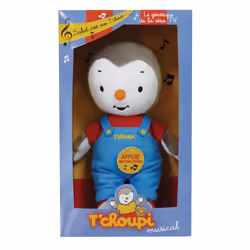 Cijep T'Choupi - Peluche Musicale 20 Cm