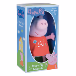 Cijep Peppa Pig - Peluche Musicale 20 Cm