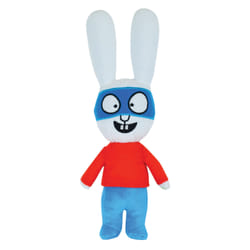 Cijep Peluche Lapin Simon 27 Cm2 Modeles Assortis: Avec Ou Sans Masquesur Carte